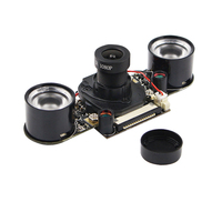 Raspberry Pi 4 IR-CUT kamera noktowizyjna ogniskowa regulowana 5 MP OV5647 automatycznie przełącza tryb dzienny/nocny dla RPI 3B +/3B/2B 2